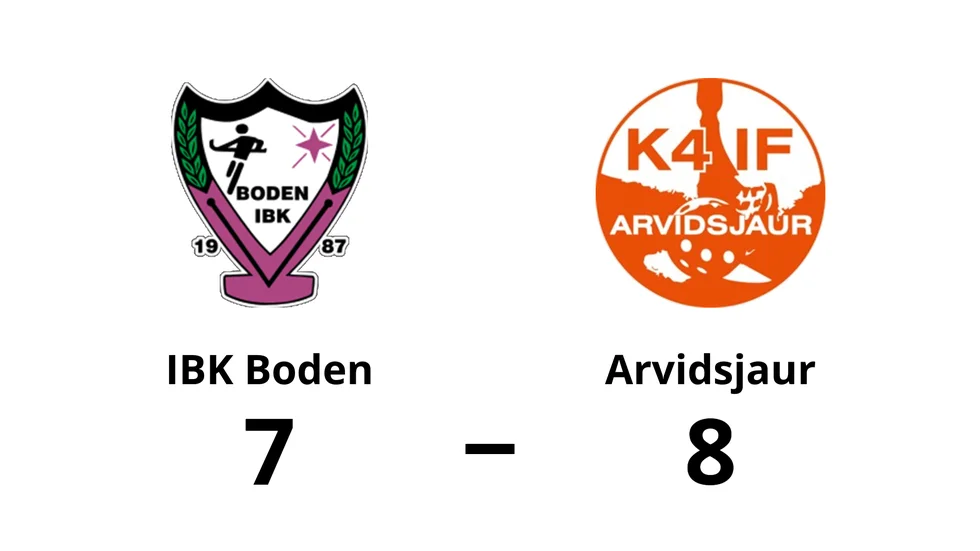IBK Boden förlorade mot Arvidsjaur IF