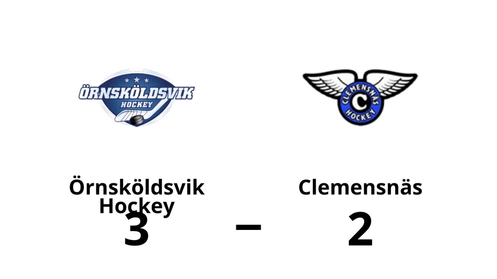 Örnsköldsvik Hockey vann mot Clemensnäs HC