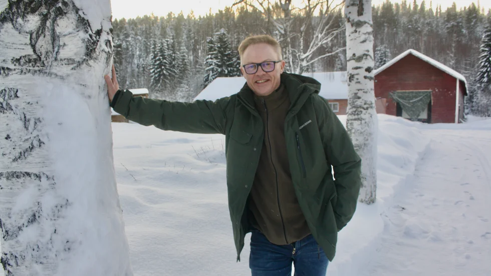 Piotr Stasiuk in Rengård.