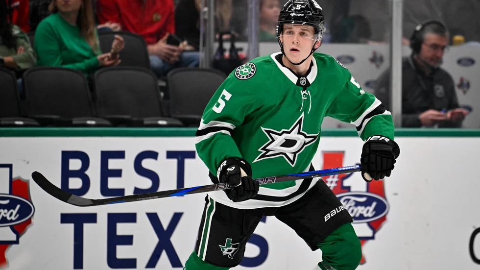 Nils Lundkvist, från Piteå, ser fram emot NHL-matcherna i Tammerfors. Där ska hans Dallas Stars lira dubbelmöte med Florida Panthers den 1-2 november. (Arkivbild)