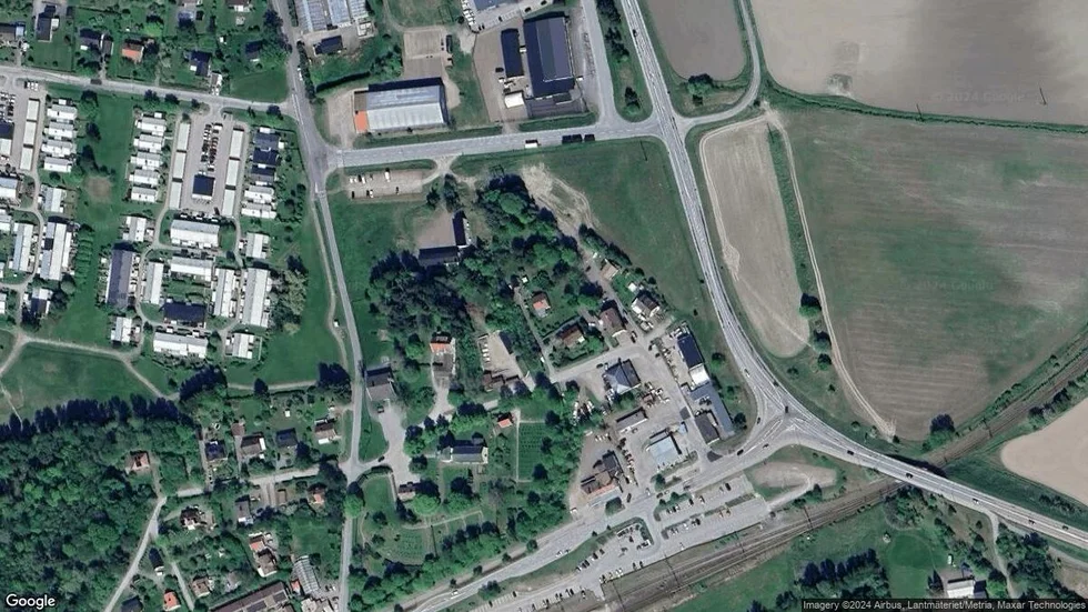 Området kring Östra Kyrkvägen 10