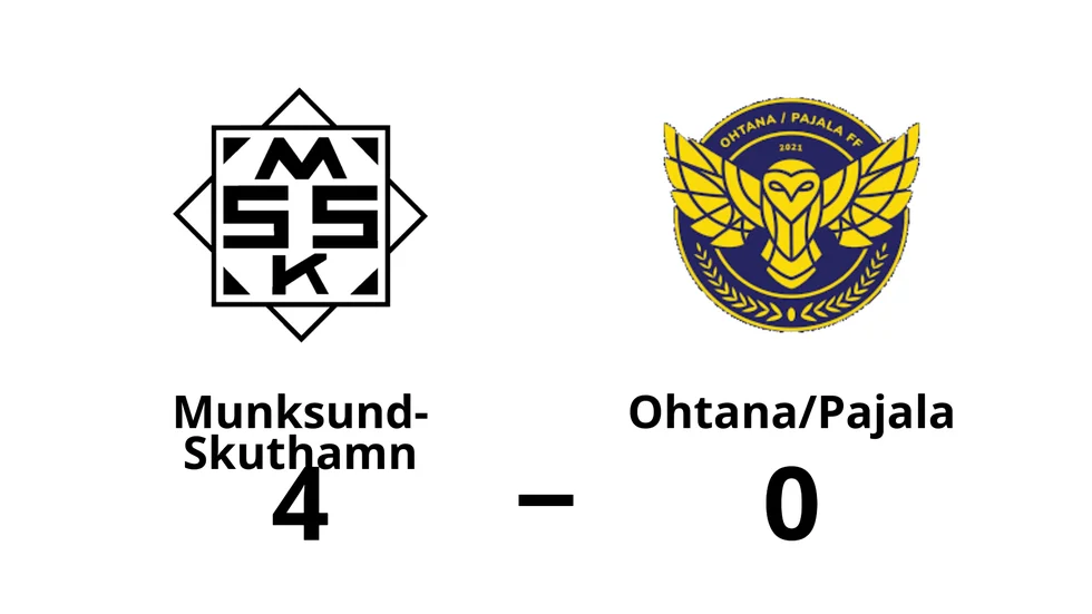 Munksund/Skuthamns SK vann mot Ohtana/Pajala