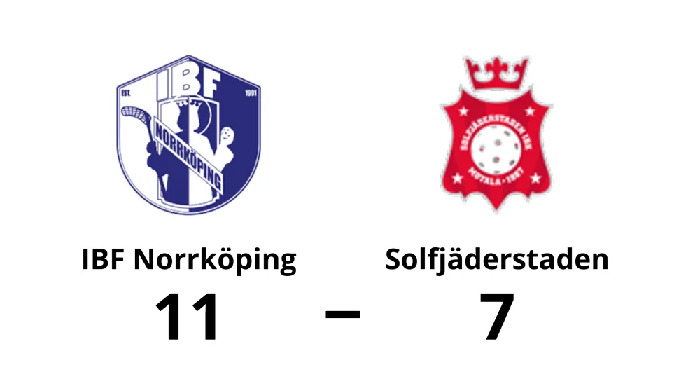 IBF Norrköping vann mot Solfjäderstadens IBK