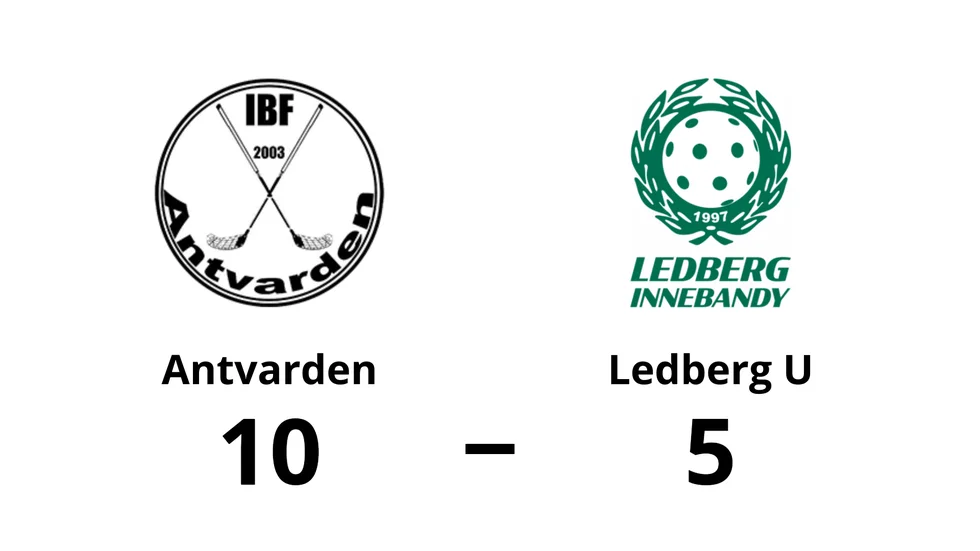 IBF Antvarden vann mot Ledberg U