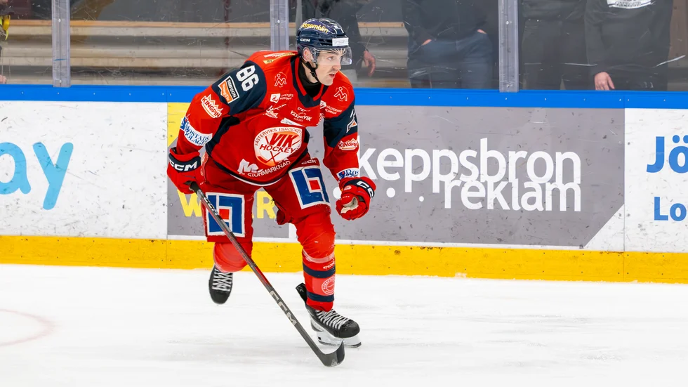Erik Olhans-Lind och hans VIK föll mot Karlskrona på onsdagen.