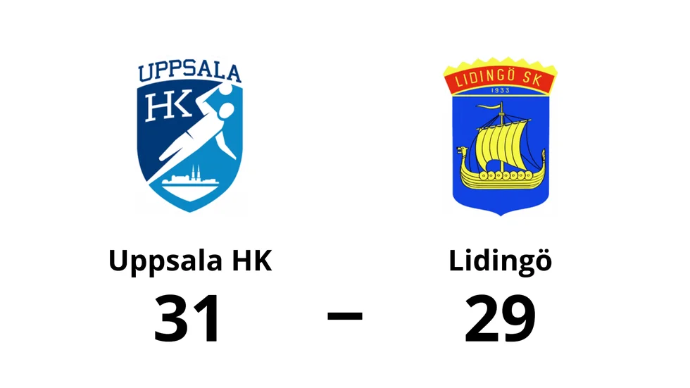 Uppsala HK vann mot Lidingö SK