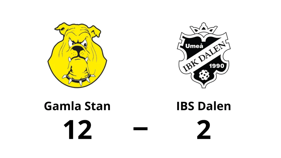 Gamla Stan IBK vann mot IBS Dalen Dam Div 1