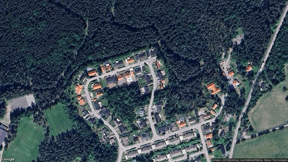 Området kring Tjädervägen 9