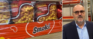 Han vill börja tillverka jordnötssnacks i Västervik
