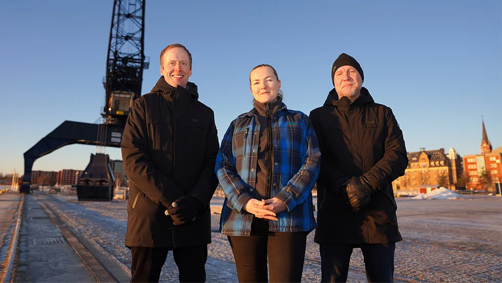 Mikael Thorgren, Therese Nilsson-Alldén och Thomas Norman.