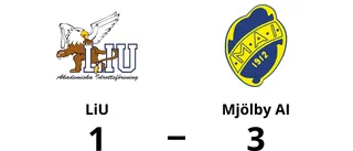 Linnéa Haxholm Kratschmer het när Mjölby AI vann