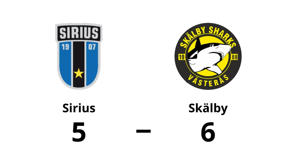IK Sirius IBK förlorade mot Skälby