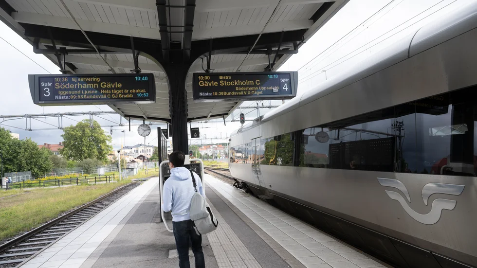 Regeringen menar att underhållsskulden i järnvägen går att skylla på flera tidigare regeringar. Arkivbild.