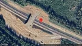 Stopp på E4 efter singelolycka