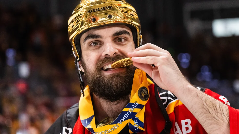 Frederic Allard var en av Luleå Hockeys stora hjältar i SM-slutspelet.