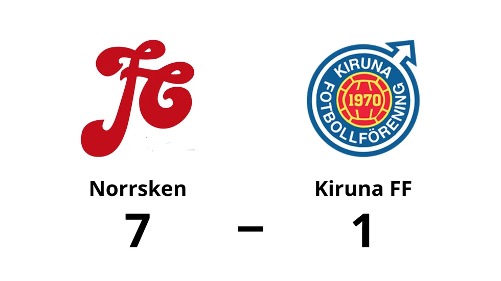 FC Norrsken vann mot Kiruna FF