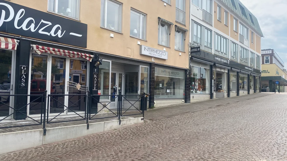Snart kommer skyltarna att bytas ut på centrumlokalen i Vimmerby.