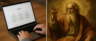 Gud är ett större problem för oss än AI