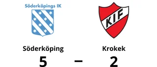 Två mål av Lucas Franzen när Söderköping vann