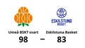 Eskilstuna Basket föll i toppmötet mot Umeå BSKT svart