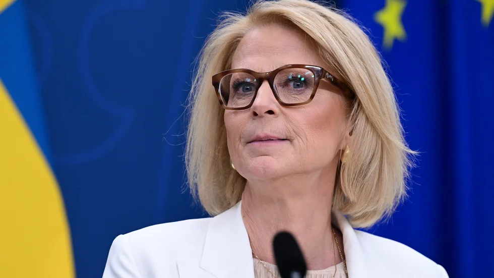 Finansminister Elisabeth Svantesson (M) förklarar regeringens prioriteringar.