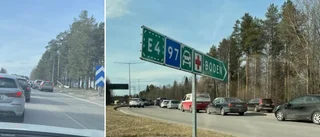 Därför var det långa bilköer vid "Rostbollen" 