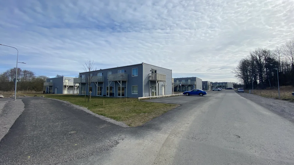 Bostadsområdet Sörfjärden i Härad.  Kommunen ligger ute med pengar till entreprenörer för utbyggnad av allmän plats inom området.
