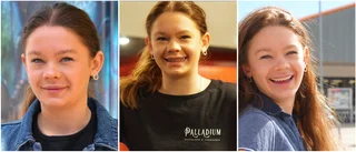 Rebecka, 21, syns på allt fler ställen i Västervik