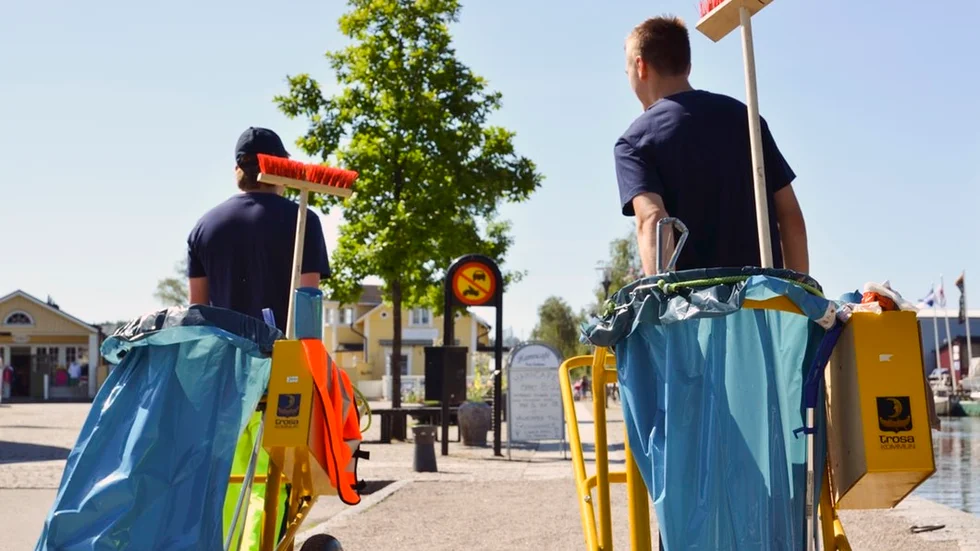 Tekniska förvaltningen hör till de kommunala verksamheter som bereder plats för feriearbetande skolungdomar.