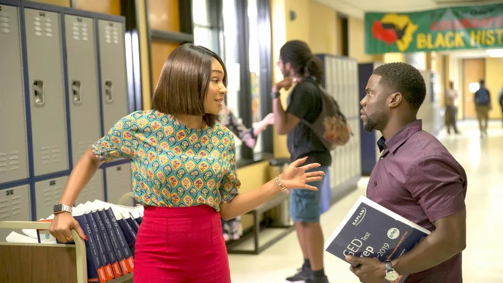 Kevin Hart spelar en man som har en cocktail av olika inlärningssvårigheter.