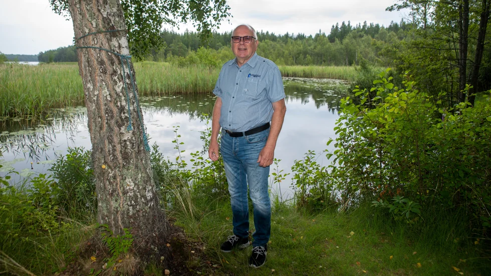 Jakt och fiske ligger Inge Jacobsson varmt om hjärtat. 