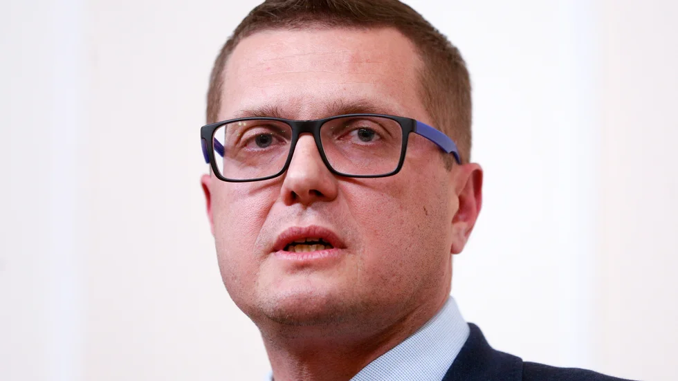 Ukrainas parlament godkände på tisdagen president Volodymyr Zelenskyjs beslut att avsätta säkerhetstjänstens chef Ivan Bakanov. Arkivbild