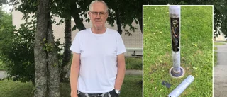 Farliga elstolpar får Ove att reagera: "Har gått två veckor och ingen har gjort något åt problemen"