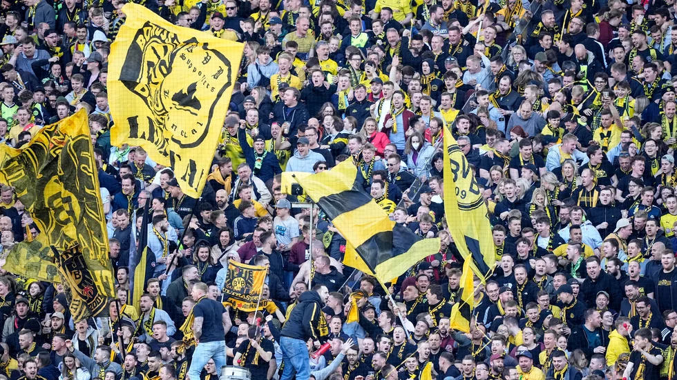 Dortmunds fans får heja fram William Rashidi. Arkivbild.