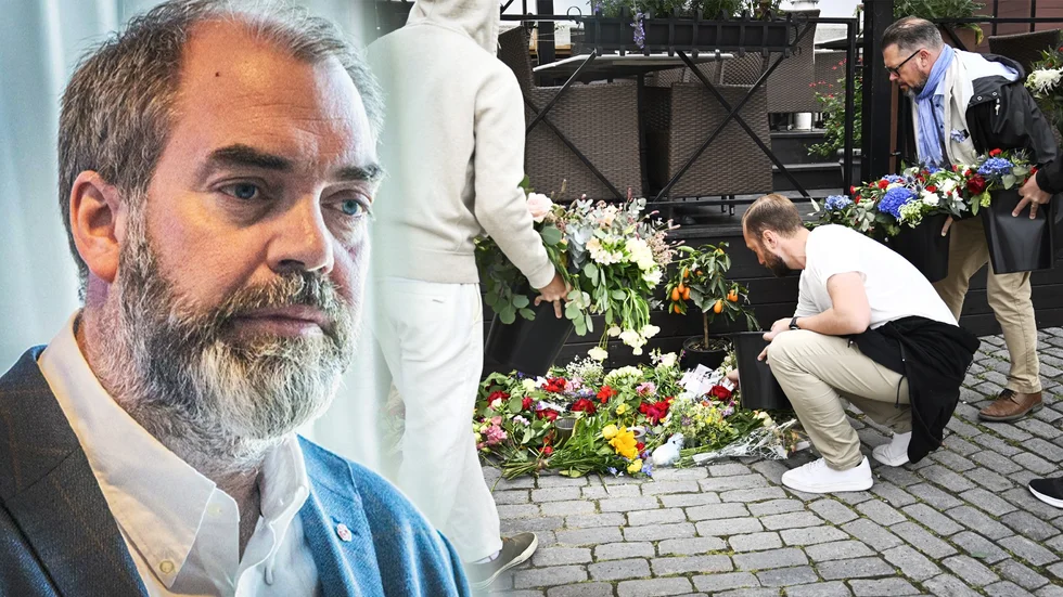 Fredrik Lundh Sammeli, (S): "Det var fruktansvärt obehagligt. Jag började tänka på tidigare saker som skett som mordet på Anna Lindh."