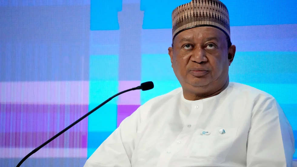 Opec:s generalsekreterare Mohammad Sanusi Barkindo har avlidit. Arkivbild.