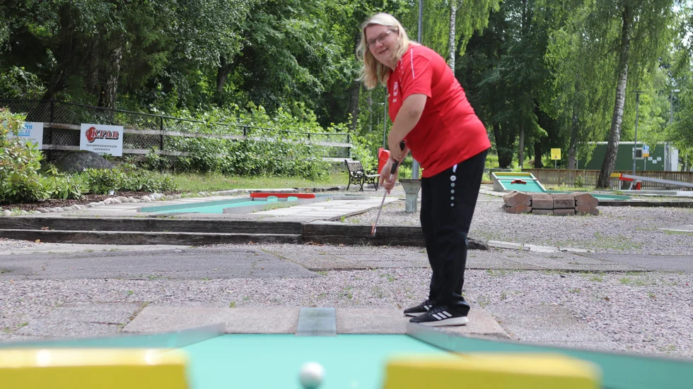 Ingela Eriksson Djulö BGK vann B-klassen vid tävlingarna i Strängnäs.