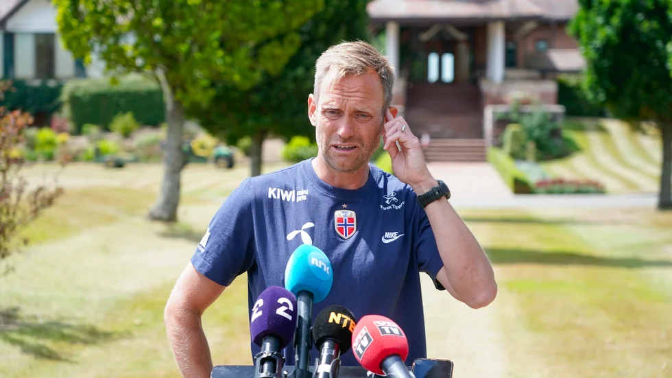 Norges svenske förbundskapten Martin Sjögren.