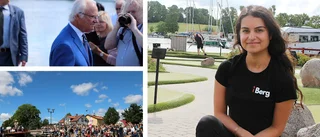 Publikchocken: Så mycket folk besökte Berg under den kungliga jättefesten