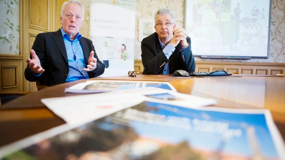 Göran Dahlström (S) och Lars Härnström (M) träffades under måndagen för att diskutera det politiska samarbetet i Katrineholm under den kommande mandatperioden.
