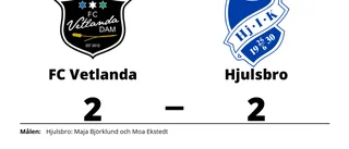 Hjulsbro fixade kryss borta mot FC Vetlanda