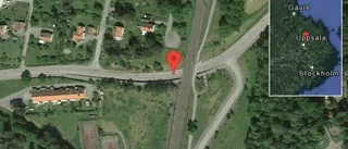 Stopp på väg 703 på grund av en trafikolycka