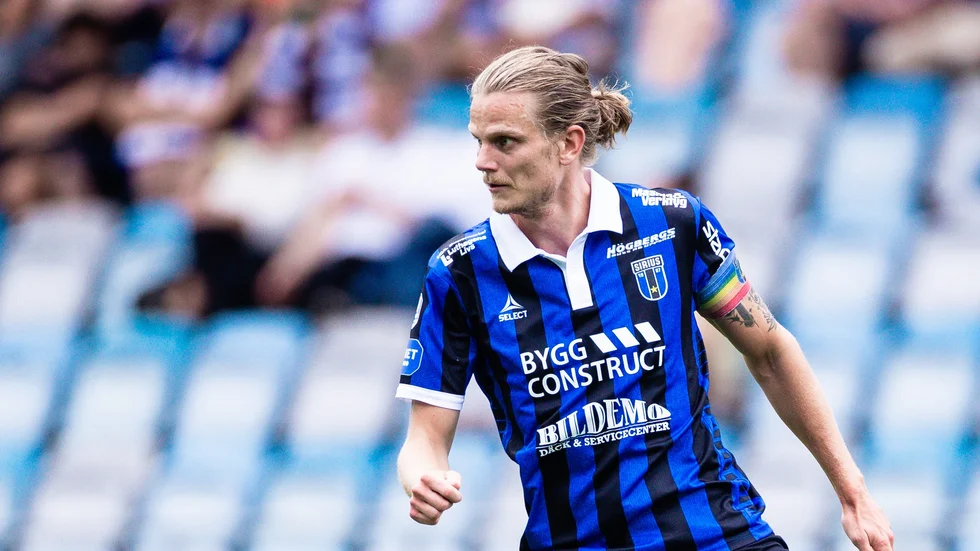 Sirius lagkapten Tim Björkström. 