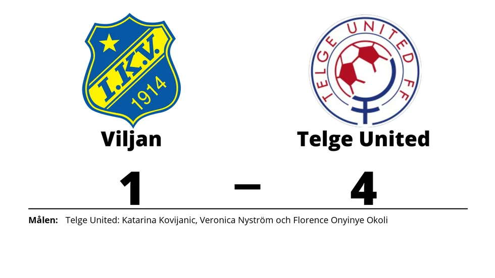 IK Viljan Strängnäs förlorade mot Telge United FF
