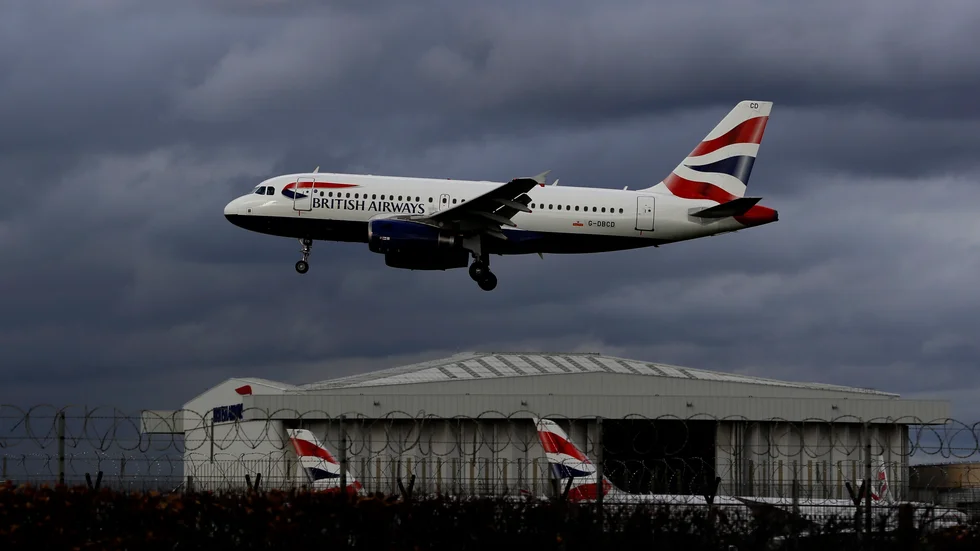 Händelsen inträffade ovanför Heathrow. Arkivbild – planet på bilden har inte direkt med larmet att göra.