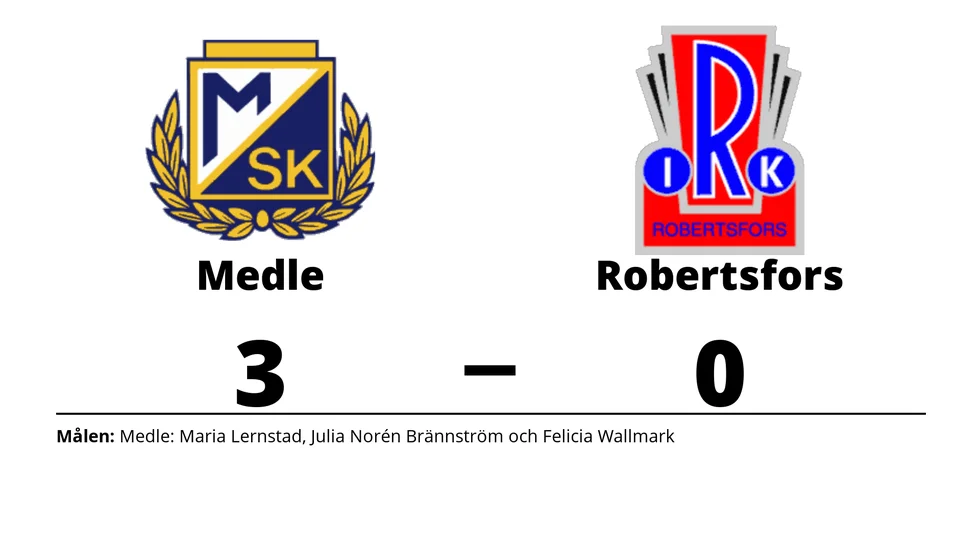 Medle SK vann mot Robertsfors IK