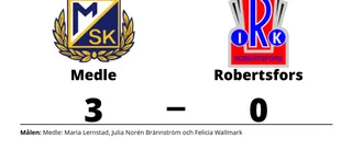 Medle tog rättvis seger mot Robertsfors
