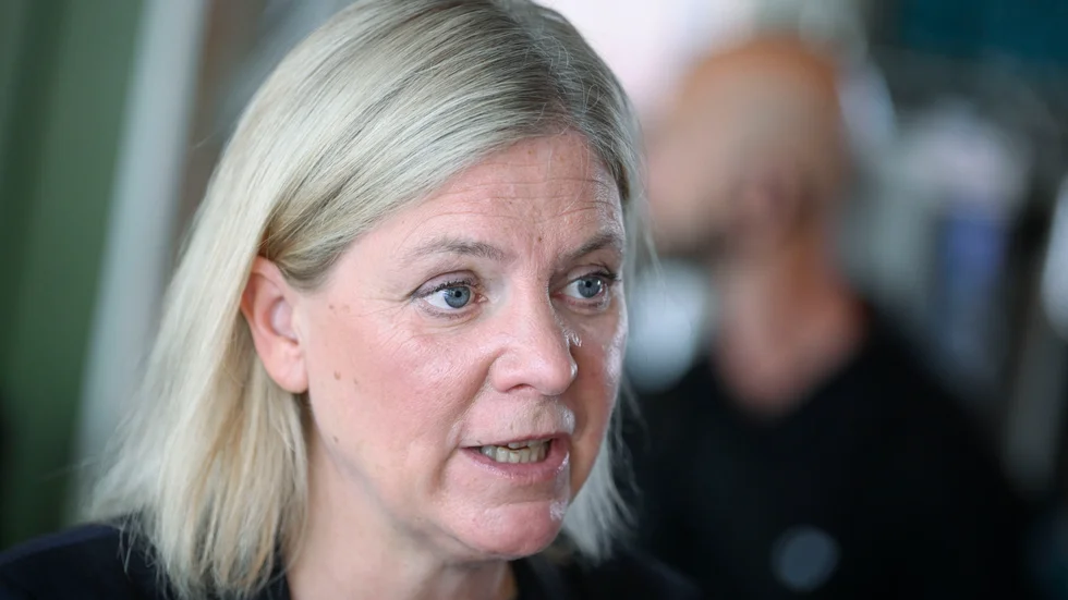 Statsminister Magdalena Andersson (S). Arkivbild.