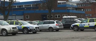 Sökinsats i centrala Strängnäs
