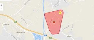 Hundratals hushåll var strömlösa i Eskilstuna kommun